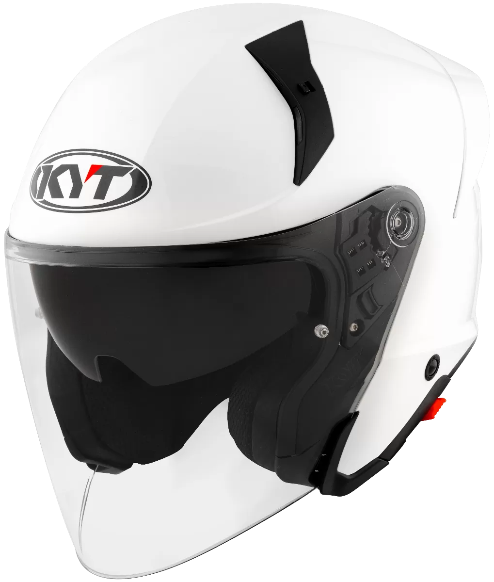 CASCO KYT TTR-JET PLAIN WHITE