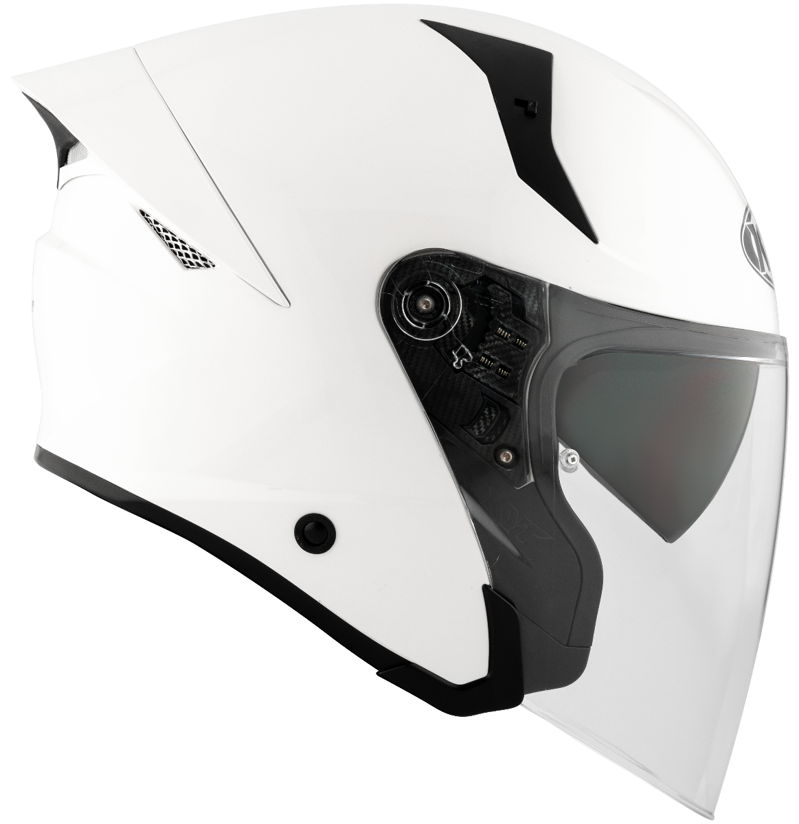 CASCO KYT TTR-JET PLAIN WHITE