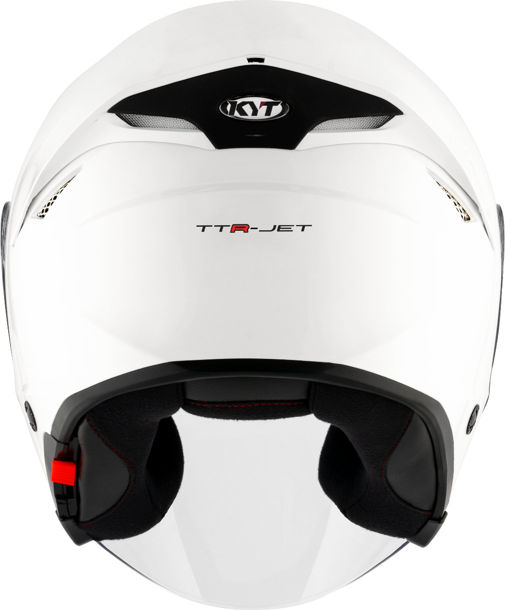 CASCO KYT TTR-JET PLAIN WHITE
