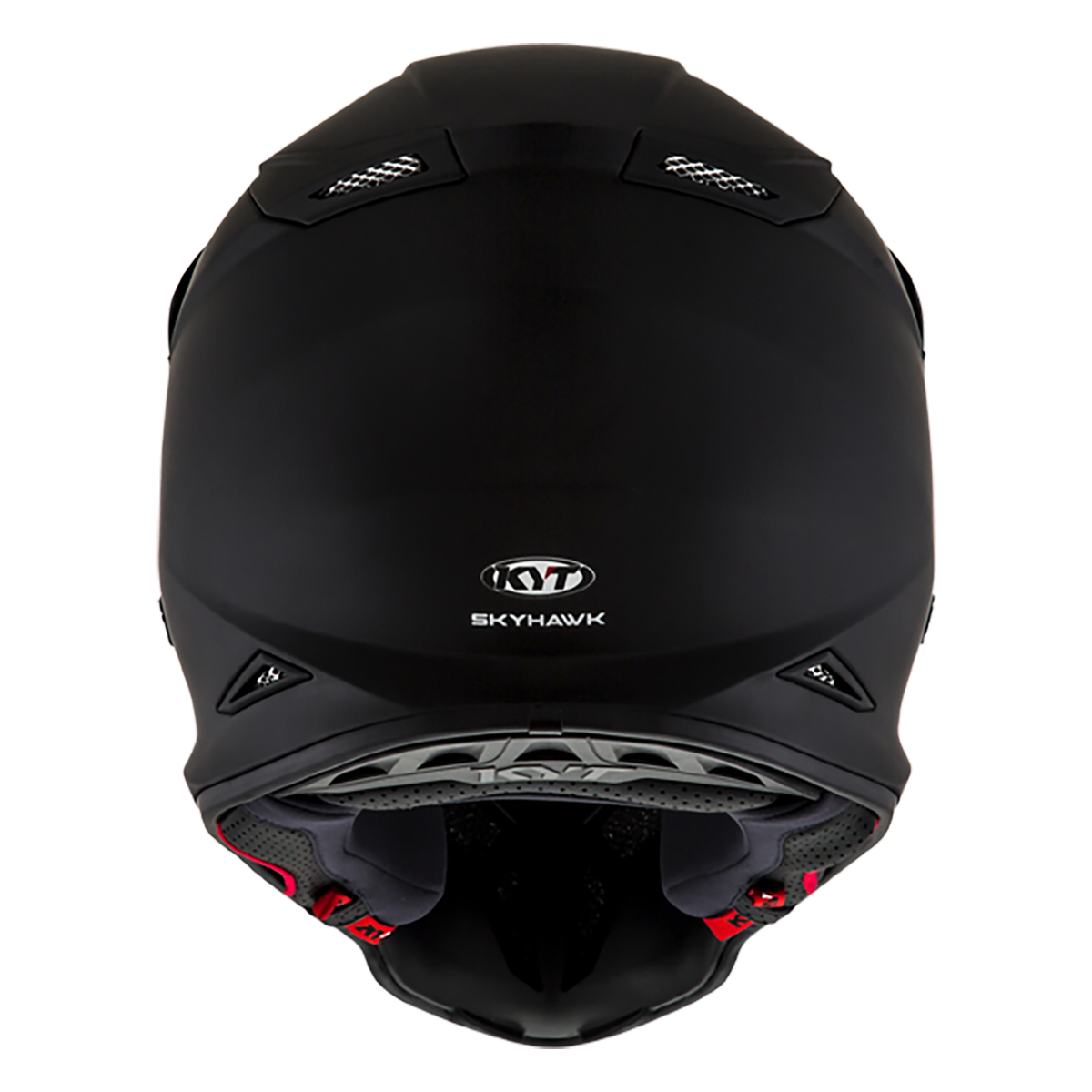 CASCO KYT SKYHAWK PLAIN MATT BLACK