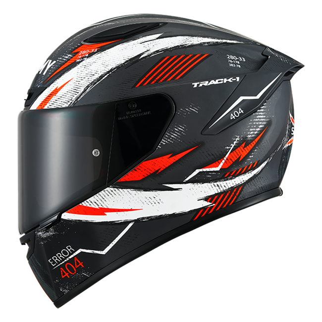 CASCO SUOMY TRACK-1 404 MATT ANTHRACITE E06