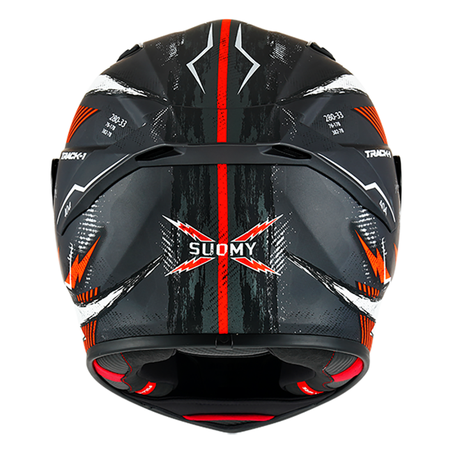 CASCO SUOMY TRACK-1 404 MATT ANTHRACITE E06