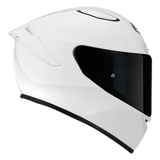 CASCO SUOMY TRACK-1 PLAIN WHITE E06