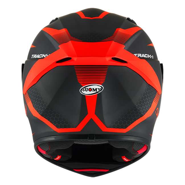 CASCO SUOMY TRACK-1 REACTION MATT ANTHRACITE/RED E06