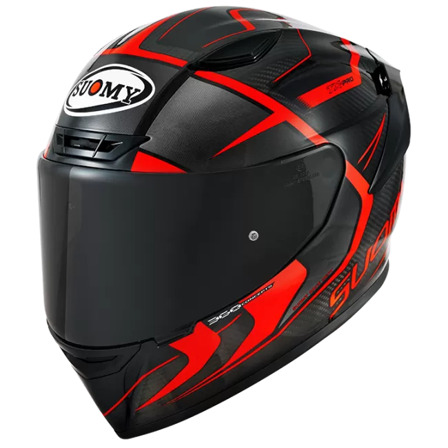 CASCO SUOMY TX-PRO ADVANCE RED FLUO