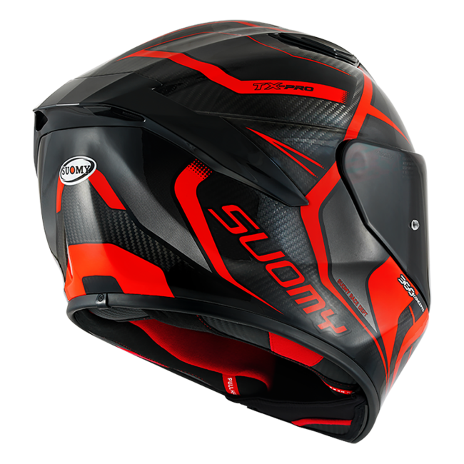 CASCO SUOMY TX-PRO ADVANCE RED FLUO