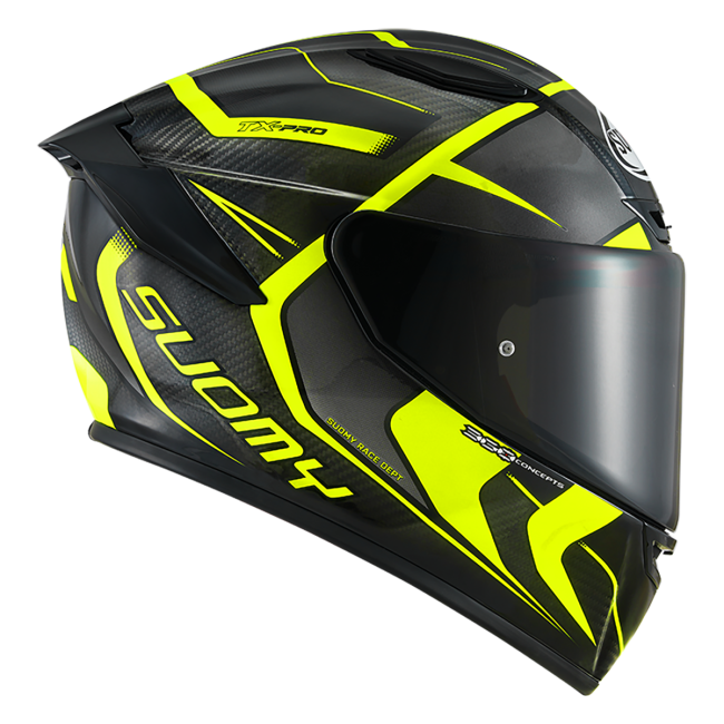 CASCO SUOMY TX-PRO ADVANCE YELLOW FLUO