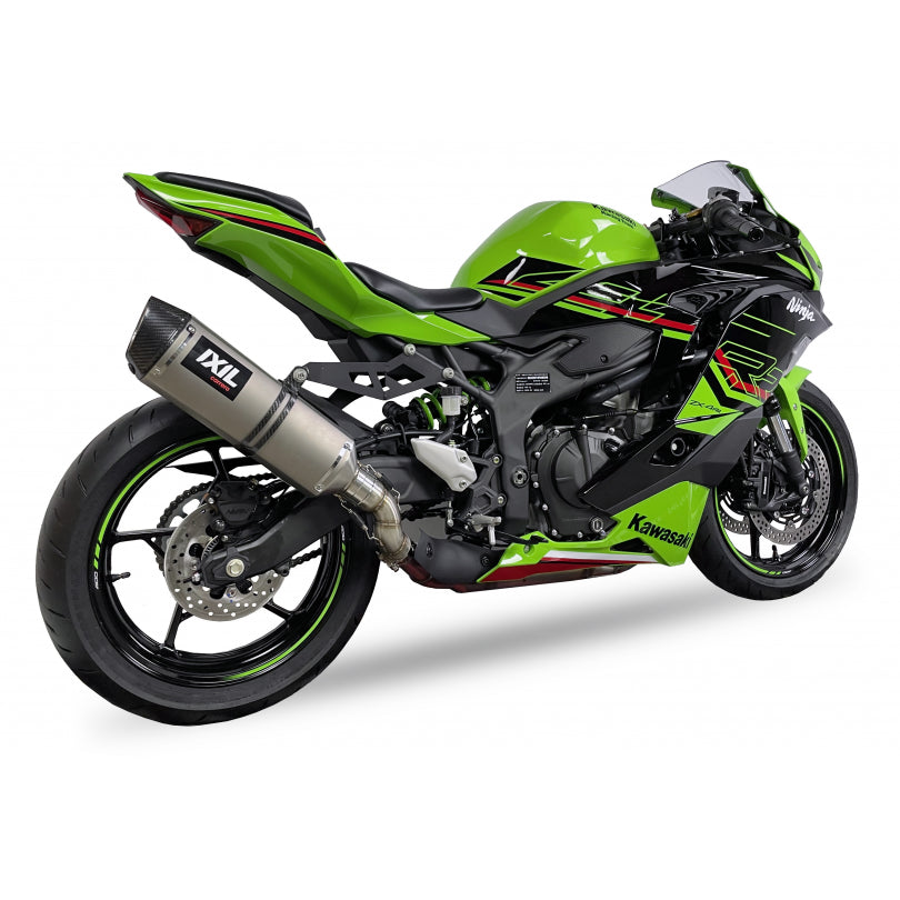 ESCAPE IXIL FULL SYSTEM (RACE) - HEXOVAL TITANIUM RACE - KAWASAKI NINJA ZX-25 R / RR (ZX250E)