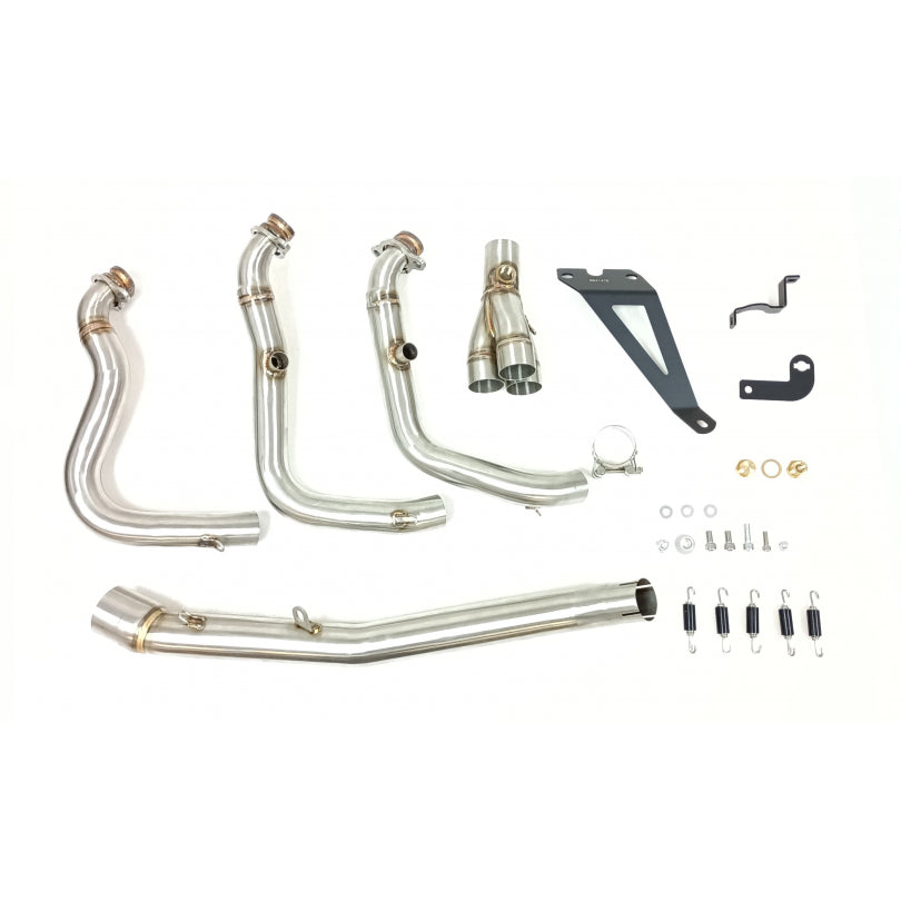 ESCAPE IXIL FULL SYSTEM - HEXOVAL TITANIUM RACE - TRIUMPH STREET TRIPLE 675 / 765 17-20