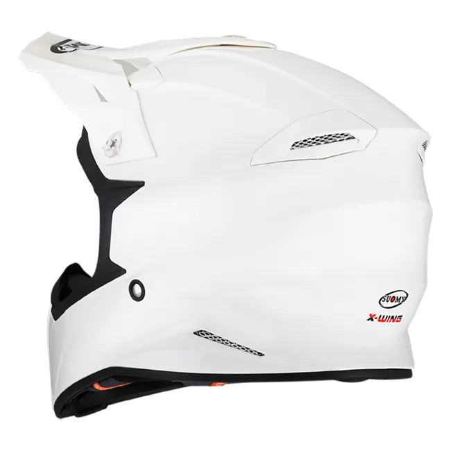 CASCO SUOMY X-WING PLAIN WHITE