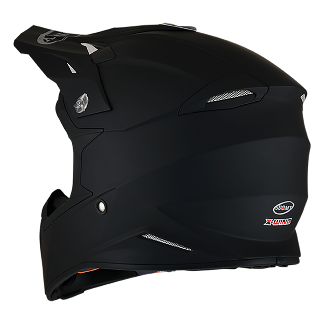 CASCO SUOMY X-WING PLAIN MATT BLACK