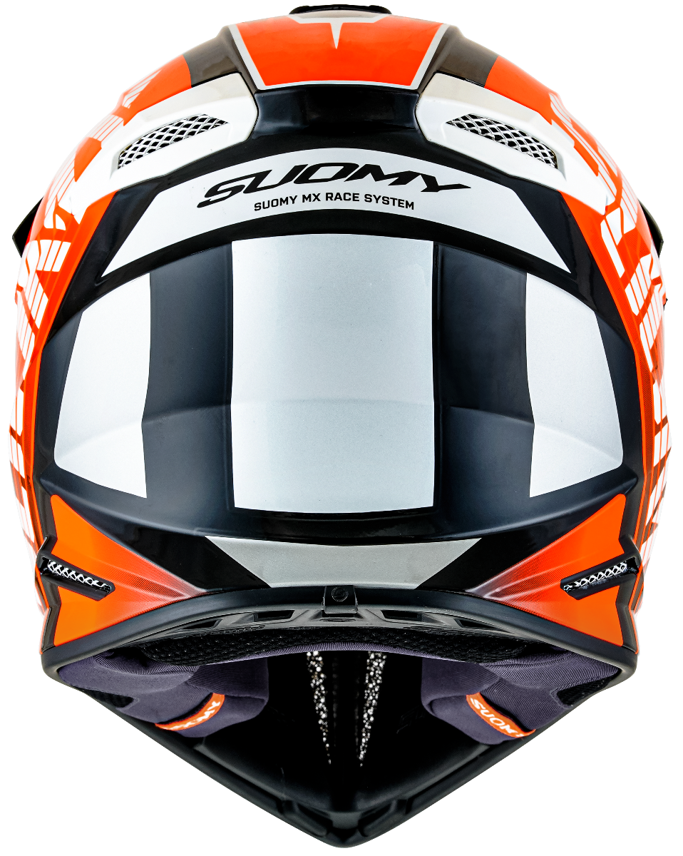 CASCO SUOMY X-WING AMPED BLACK/ORANGE