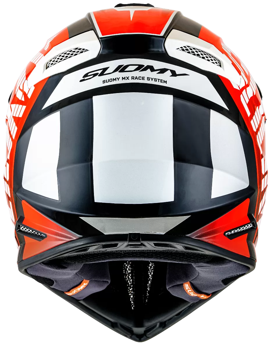CASCO SUOMY X-WING AMPED BLACK/RED