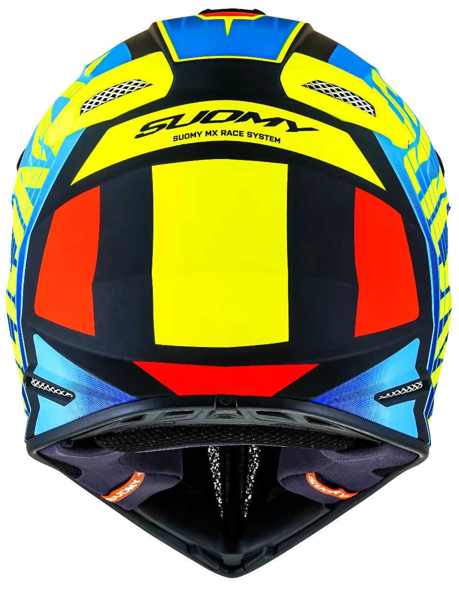CASCO SUOMY X-WING AMPED BLACK/LIGHT BLUE