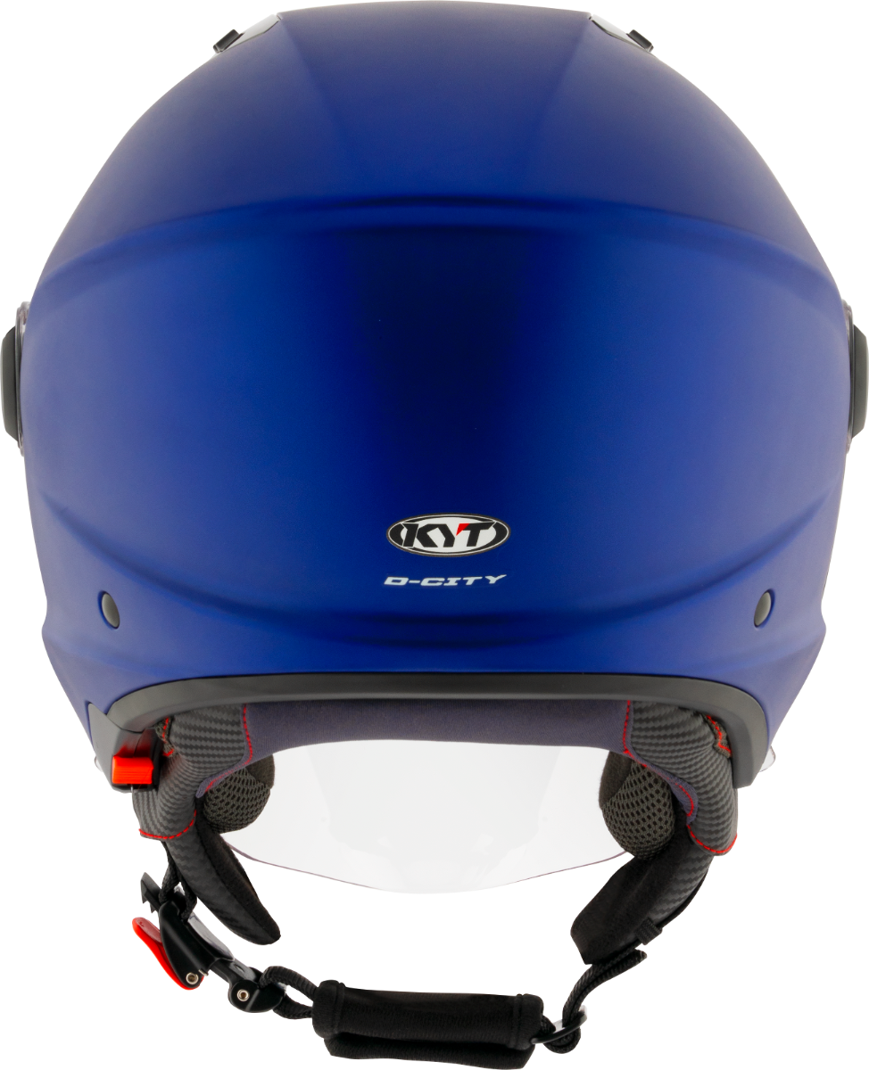 CASCO KYT D-CITY PLAIN MATT BLUE METAL