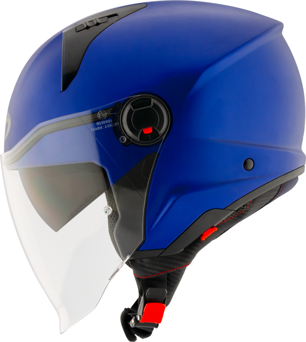 CASCO KYT D-CITY PLAIN MATT BLUE METAL