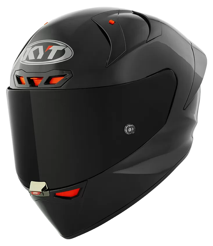 CASCO KYT KX-1 RACE GP PLAIN MATT BLACK