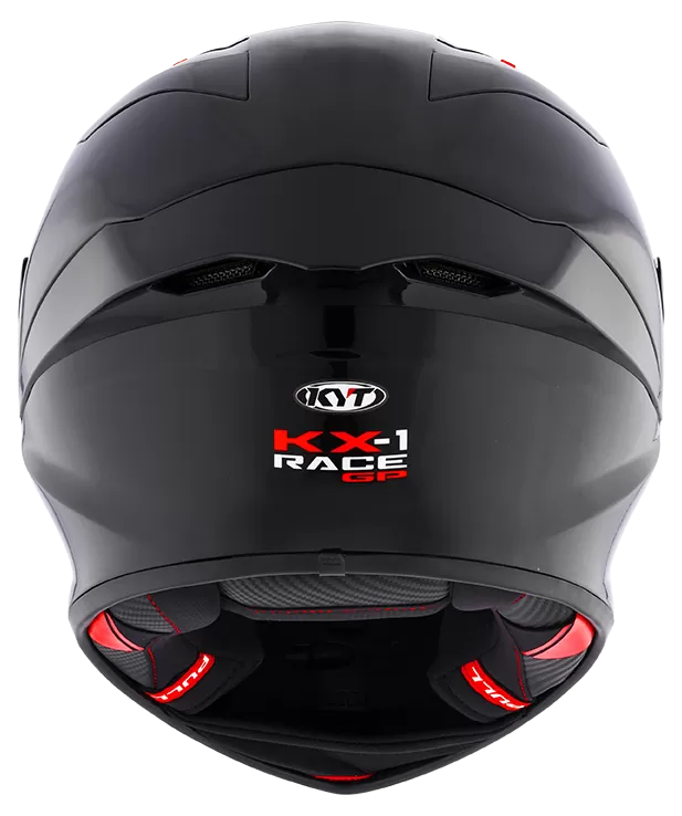 CASCO KYT KX-1 RACE GP PLAIN MATT BLACK