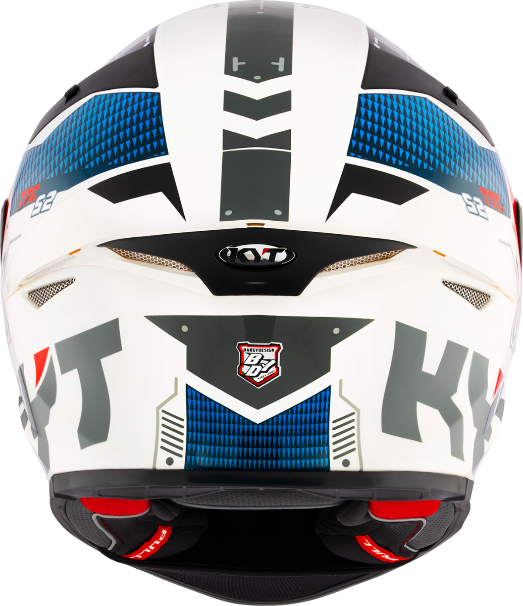 CASCO KYT TT-REVO FUSELAGE RED
