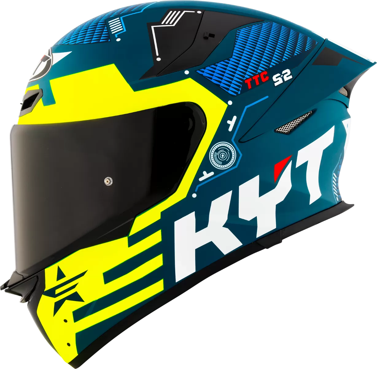CASCO KYT TT-REVO FUSELAGE MATT YELLOW