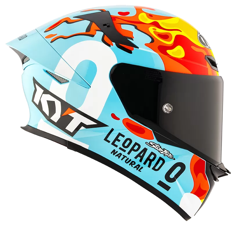 CASCO KYT TT-REVO REPLICA LEOPARD ARAGON