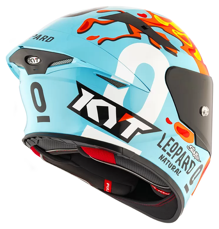 CASCO KYT TT-REVO REPLICA LEOPARD ARAGON