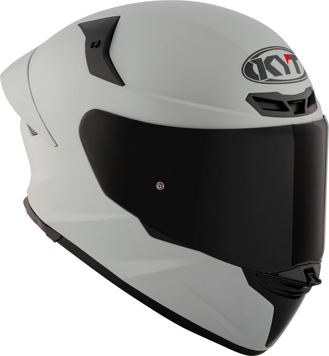CASCO KYT TT-REVO PLAIN MATT GRL GREY