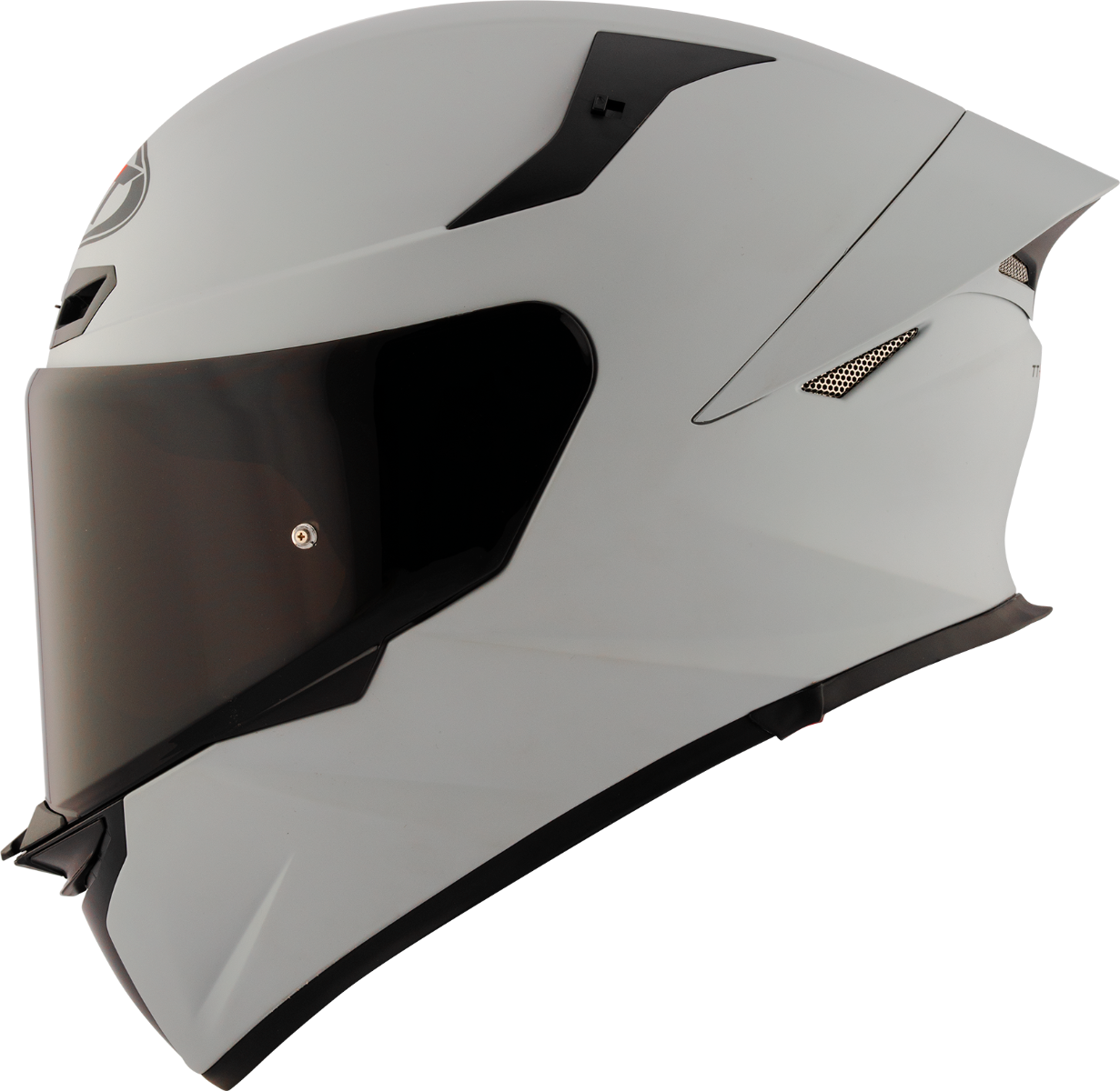 CASCO KYT TT-REVO PLAIN MATT GRL GREY