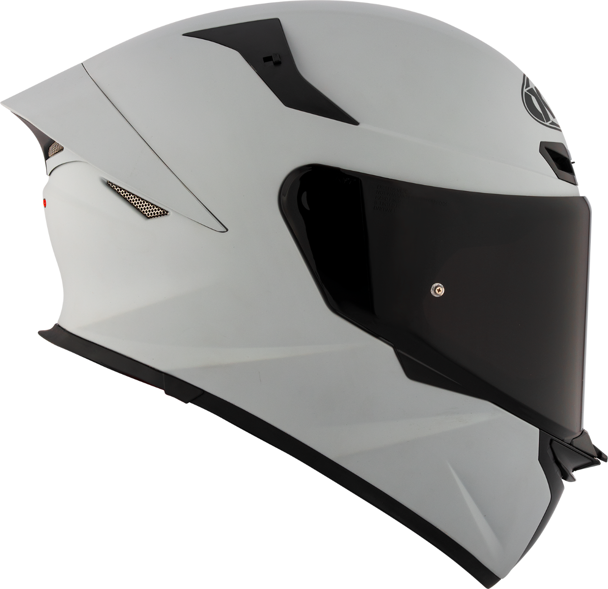 CASCO KYT TT-REVO PLAIN MATT GRL GREY