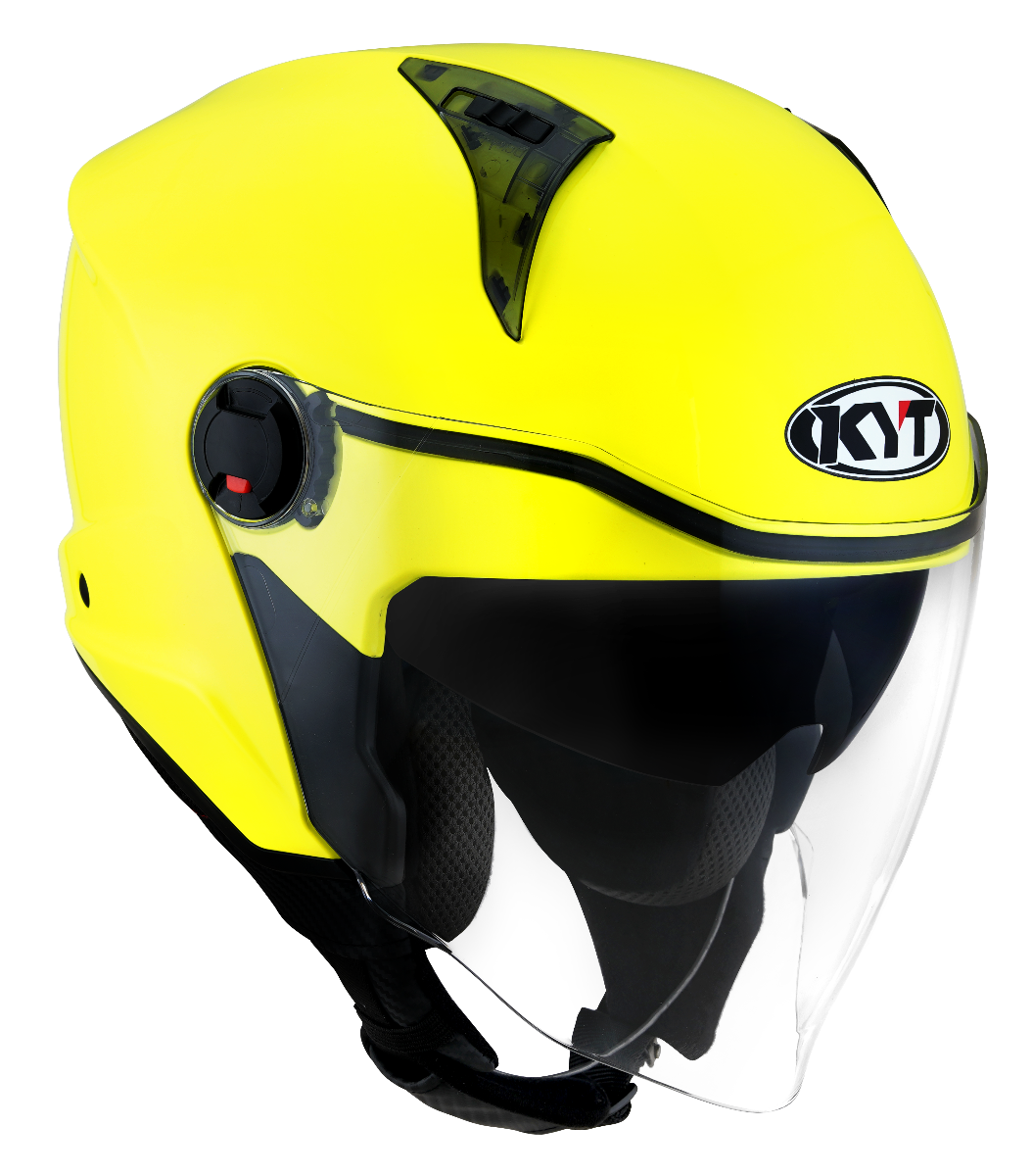 CASCO KYT D-CITY PLAIN YELLOW FLUO