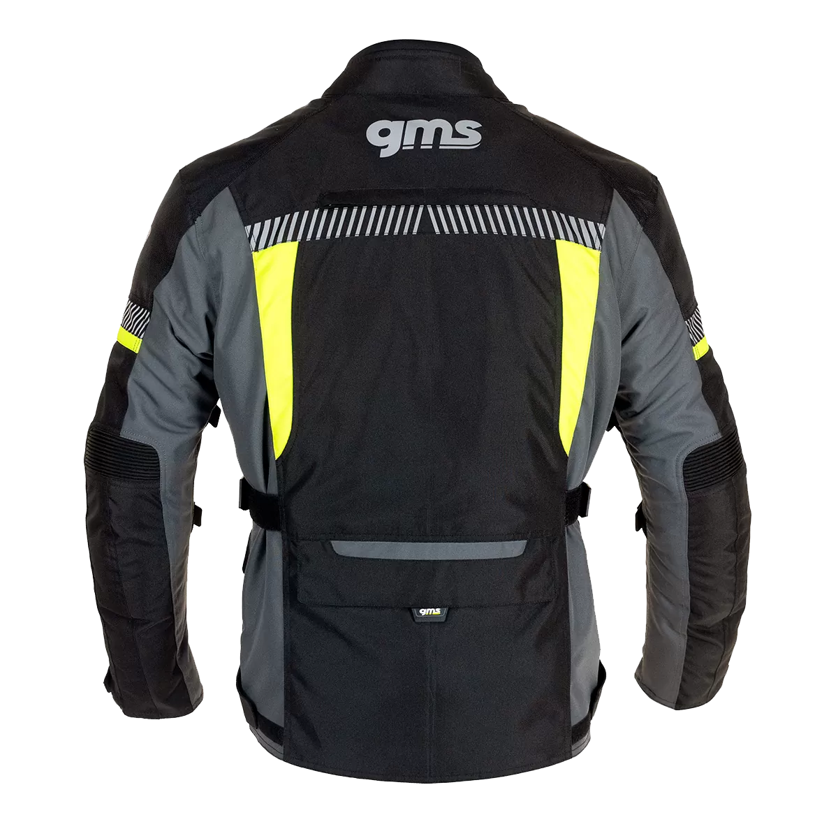 CHAQUETA GMS  EVEREST JACKET BLACK/ANTHRACITE/YELLOW