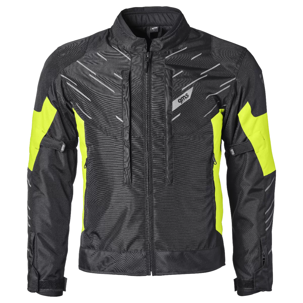 CHAQUETA GMS KASAI WP JACKET BLACK/FLUO YELLOW